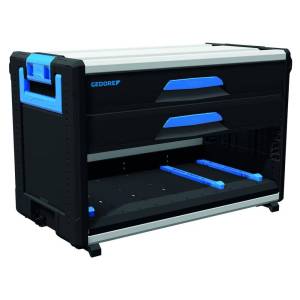 Gedore 2954354 (Series 1110 WM 321) Tool box module WorkMo W3, 2 drawers H6, compartment for L-BOXX + S-BOXX