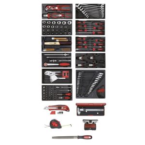 Gedore Red Tool set in foa, modules 166pcs