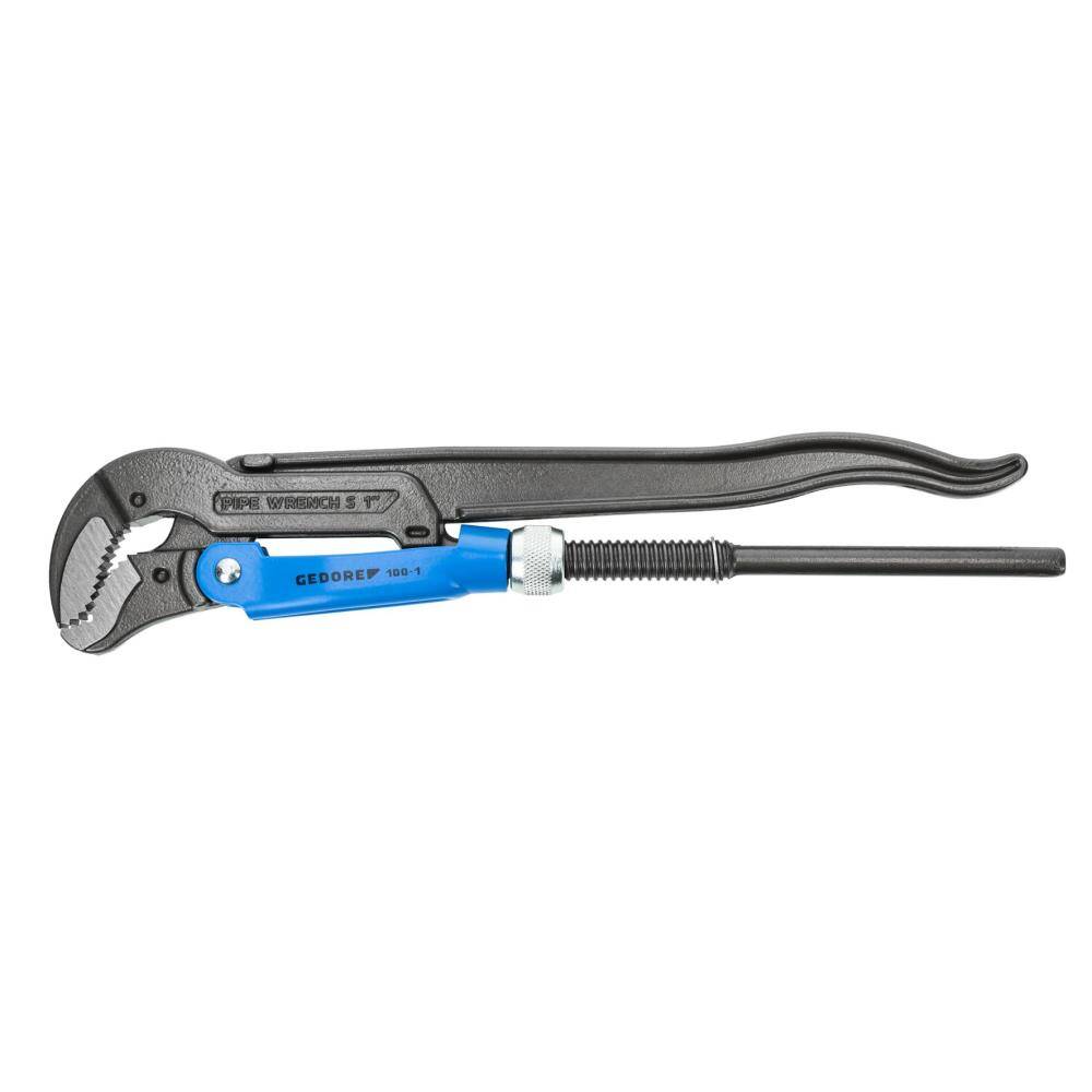 Gedore 4500140 (Series 100 1) Pipe wrench ECK-SCHWEDE-snap 1"