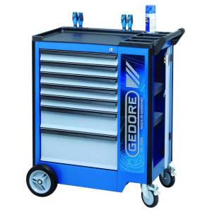 Gedore 2827360 (Series 2004 0511 E) Tool trolley 7 drawers with safe locking