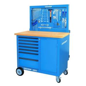 Gedore 6624450 (Series BR 1504 0511 L) Workbench with rear panel