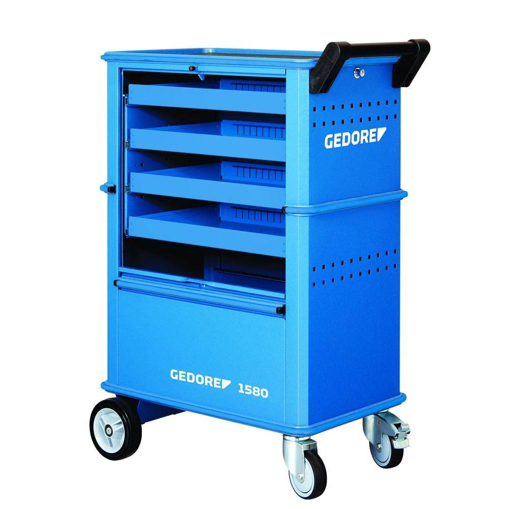 Gedore 6627550 (Series 1580) Tool trolley with 4 drawers