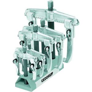 Gedore 1322745 (Series 1.06/ST-E) Puller set with stand 1.06/1-E-1.06/3-E