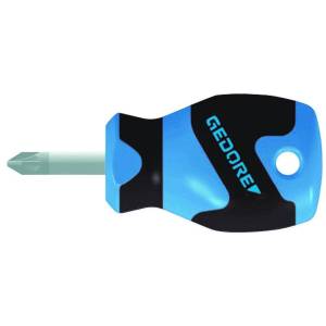 Gedore 1550608 (Series 2161 PZ 1) Screwdriver Stubby PZ 1