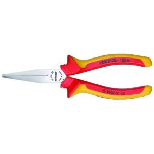 Gedore 1552090 (Series VDE 8120-160 H) VDE Flat nose pliers with VDE insulating sleeves
