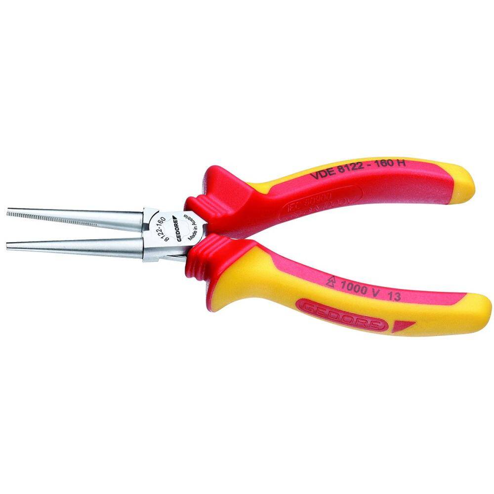 Gedore 1552104 (Series VDE 8122-160 H) VDE Round nose pliers with VDE insulating sleeves