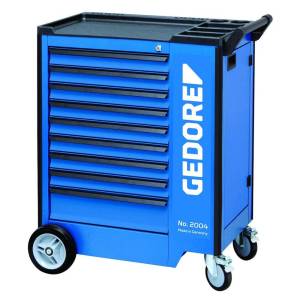 Gedore 1640704 (Series 2004 0810) Tool trolley with 9 drawers