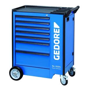 Gedore 2827360 (Series 2004 0511 E) Tool trolley 7 drawers with safe locking
