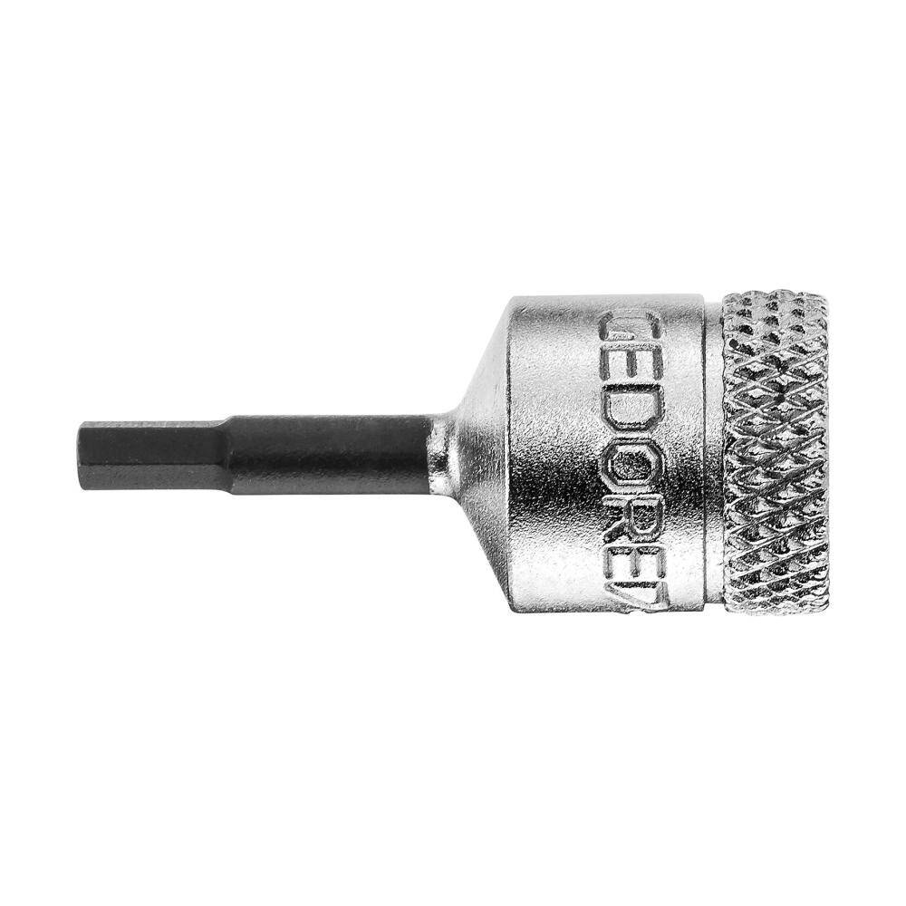 Gedore 1812556 (Series IN 20 2) Screwdriver bit socket 1/4" hex 2 mm