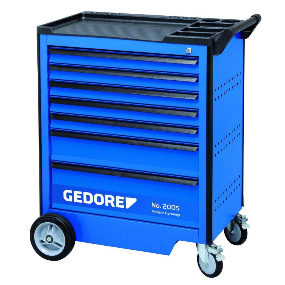 Gedore 2827379 (Series 2005 0511 E) Tool trolley with safe locking drawers