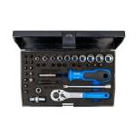 Gedore 1815660 (Series D20 TMU-10) Socket set 1/4" 40 pcs UD-IN-IS-PH-PZ-TX