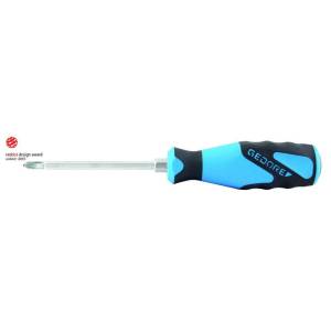 Gedore 1845349 (Series 2160SK PZ 2) 3C-Screwdriver with striking cap PZ 2