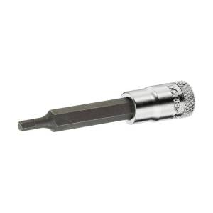 Gedore 1933280 (Series IN20L 6-60) Screwdriver bit socket 1/4" long, hex 6 mm