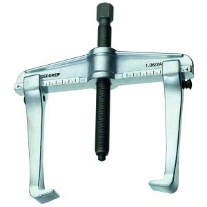 Gedore 1956337 (Series 1.06/11-B) Universal puller, 2-arm pattern, rigid legs with leg brake 100x100 mm