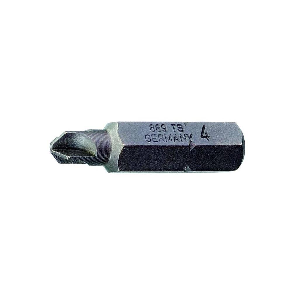 Gedore 1965530 (Series 689 TS 8) Screwdriver bit 1/4" Four-Wing TORQ-SET 8 mm