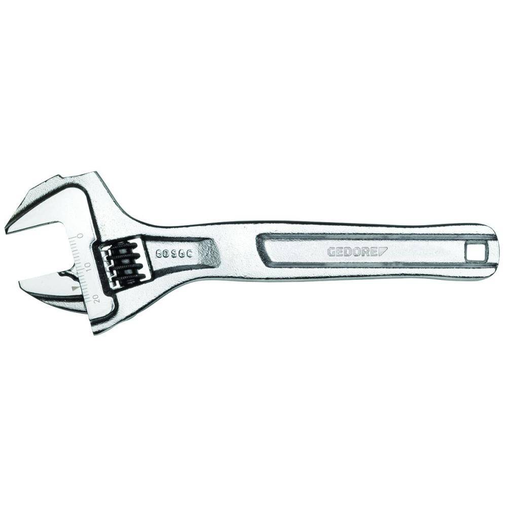 Gedore 2668831 (Series 60 S 6 C) Adjustable spanner 6", open end, chrome-plated