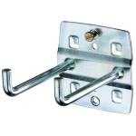 Gedore 2008483 (Series 1500 H 21-75) Tool hook double, vertical hook end 75x6 mm