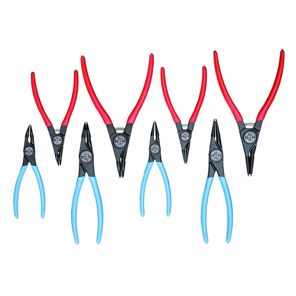 Gedore 2148706 (Series 1101-004) Set of circlip pliers, 8 pcs