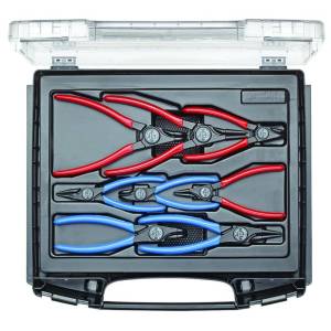 Gedore 2148706 (Series 1101-004) Set of circlip pliers, 8 pcs