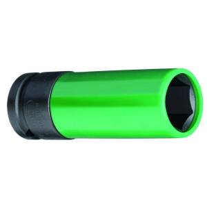Gedore 2178222 (Series K19LS 19) Impact socket 1/2" with protective sleeve, 19 mm