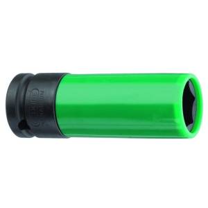 Gedore 2178249 (Series K19LS 22) Impact socket 1/2" with protective sleeve, 22 mm
