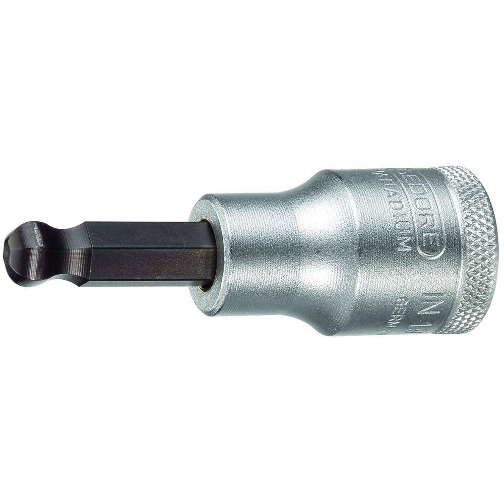Gedore 2219395 (Series IN19K 10) Screwdriver bit socket 1/2" ball-end in-hex 10 mm