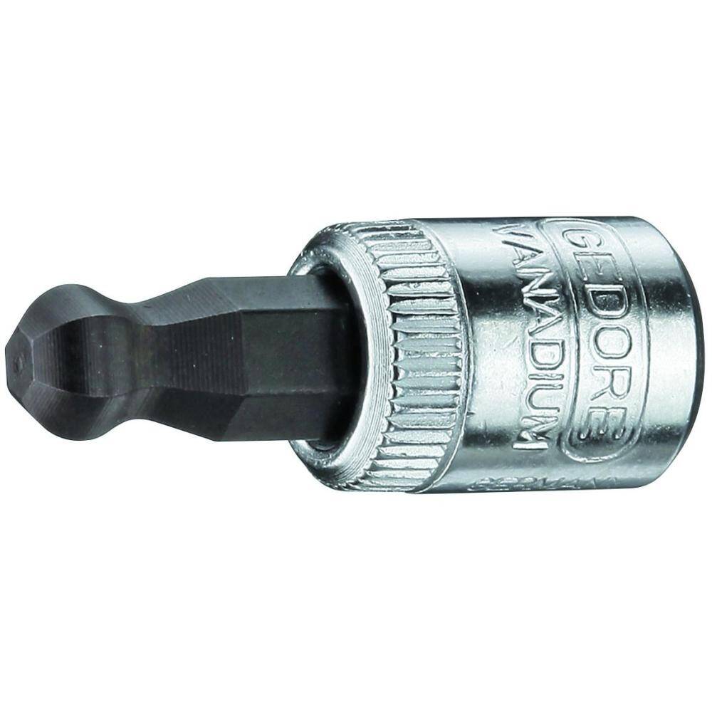 Gedore 2219468 (Series IN20K 6) Screwdriver bit socket 1/4" ball-end in-hex 6 mm