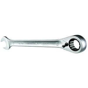 Gedore 2297353 (Series 7UR 18) Combination ratchet spanner, reversible, 18 mm