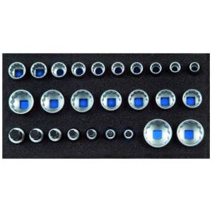 Gedore 2308916 (Series 1500 CT1-D 19) Socket set 1/2", UD profile, in 1/3 Check-Tool module