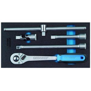 Gedore 2309106 (Series 1500 CT1-1993 T) Accessories for socket wrenches 1/2" in 1/3 Check-Tool module