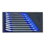 Gedore 2331969 (Series 1500 CT1-7 UR) Combination ratchet spanner set in 1/3 Check-Tool module