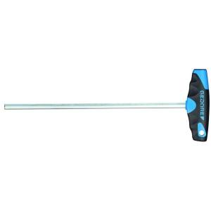 Gedore 2647346 (Series 2142 T 10) Hexagon Allen key with 2C-T-handle 10 mm