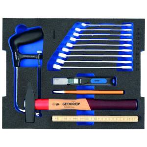Gedore 2835983 (Series 1100-BASIC) STARTER Tool kit in L-BOXX 136