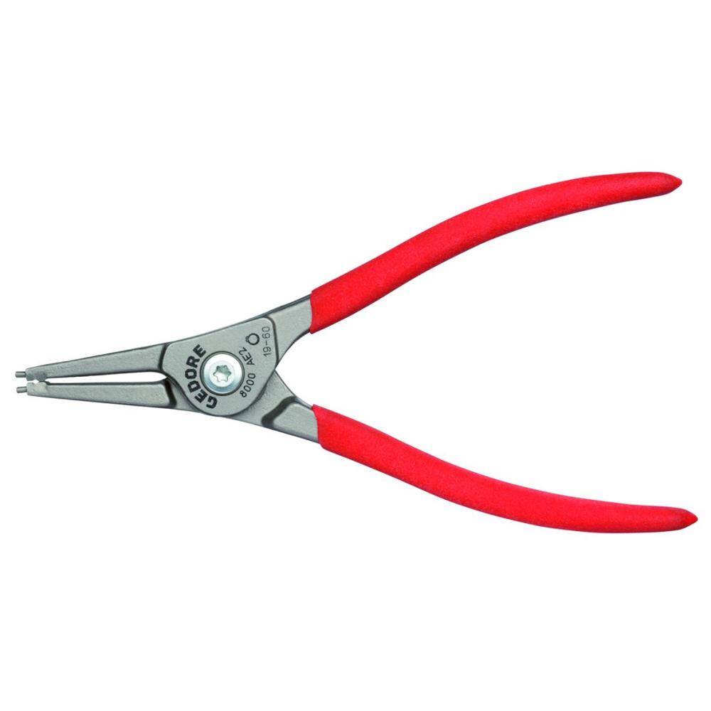 Gedore 2930668 (Series 8000 AE 1) Circlip pliers for external retaining rings, straight, 10-25 mm