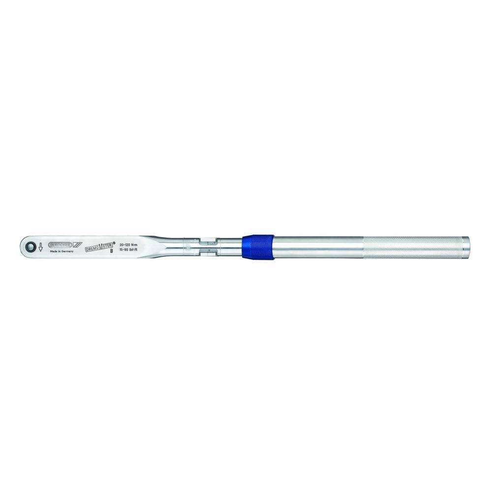 Gedore 2926989 (Series 8561-001) Torque wrench DREMOMETER BR 1/2" 25-120 Nm, with ALU extension tube