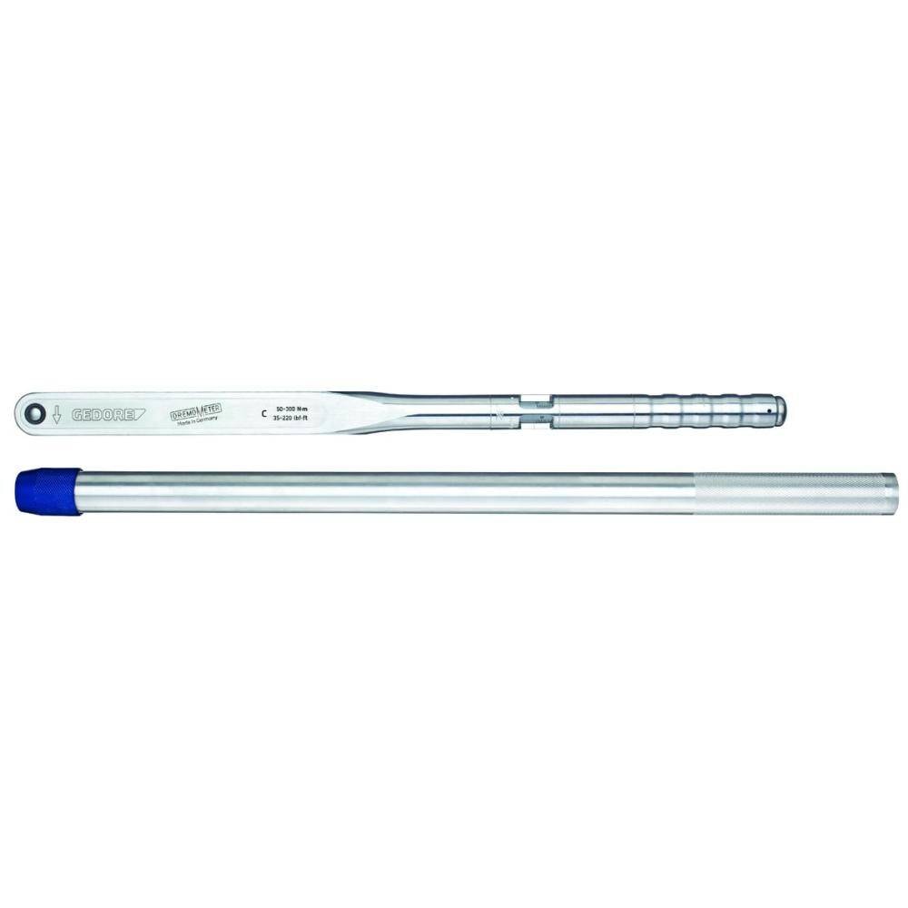 Gedore 2926997 (Series 8562-001) Torque wrench DREMOMETER CR 1/2" 60-300 Nm, with ALU extension tube
