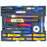 Gedore 2936836 (Series 1100 CT2-02) Assortment Electrician, in 2/2 L-BOXX 136 Module, 15 pcs