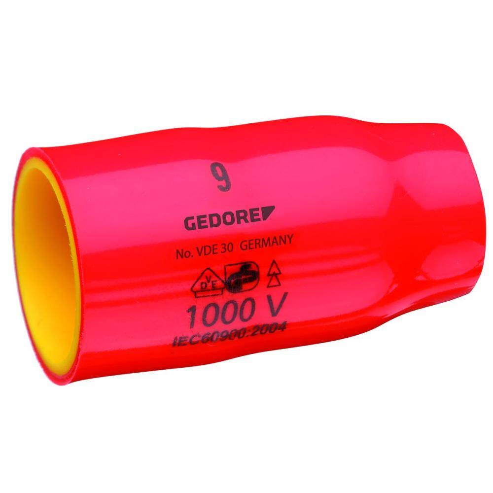 Gedore 2946408 (Series VDE 30 9) VDE Socket 3/8" 9 mm