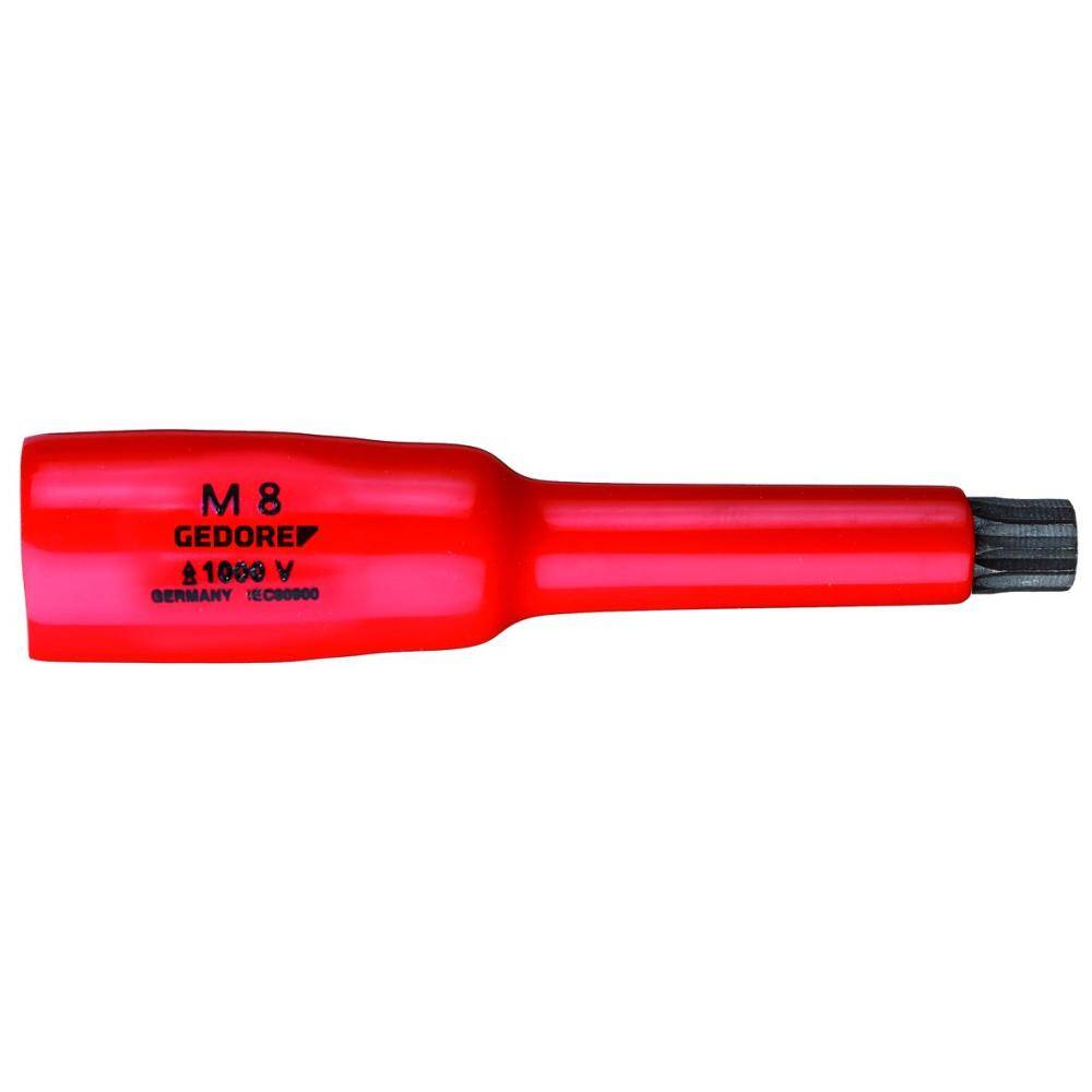 Gedore 2946564 (Series VDE INX 30 8) VDE Screwdriver bit socket 3/8" XZN M8
