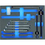 Gedore 2964414 (Series 1101 CT-1.29/1K) Ball bearing extractor set in i-BOXX 72 module