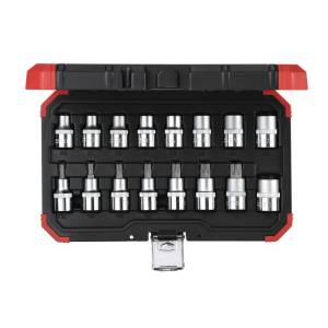 Gedore Red 1/2 Drive TX Socket set E10-24 T30-70 16pcs