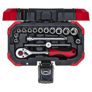 Gedore Red 1/4" Drive Socket set 4-13mm 16pcs