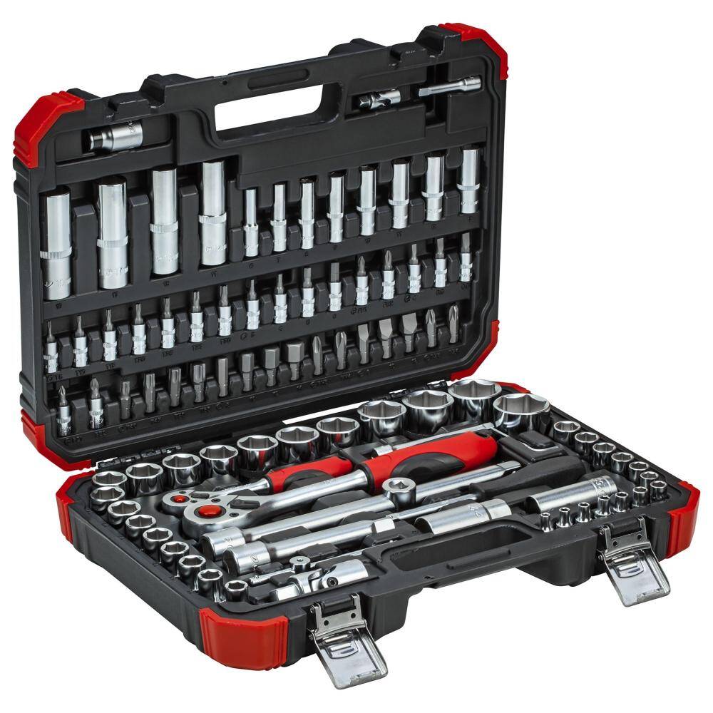 Gedore Red 1/2"-1/4" Drive Socket set 94 pcs
