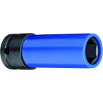 Gedore Red 1/2" Drive Impact socket hex. 17mm with protective sleeve
