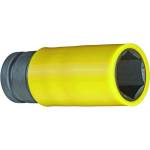 Gedore Red 1/2" Drive Impact socket hex. 19mm with protective sleeve