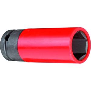 Gedore Red 1/2" Drive Impact socket hex. 21mm with protective sleeve