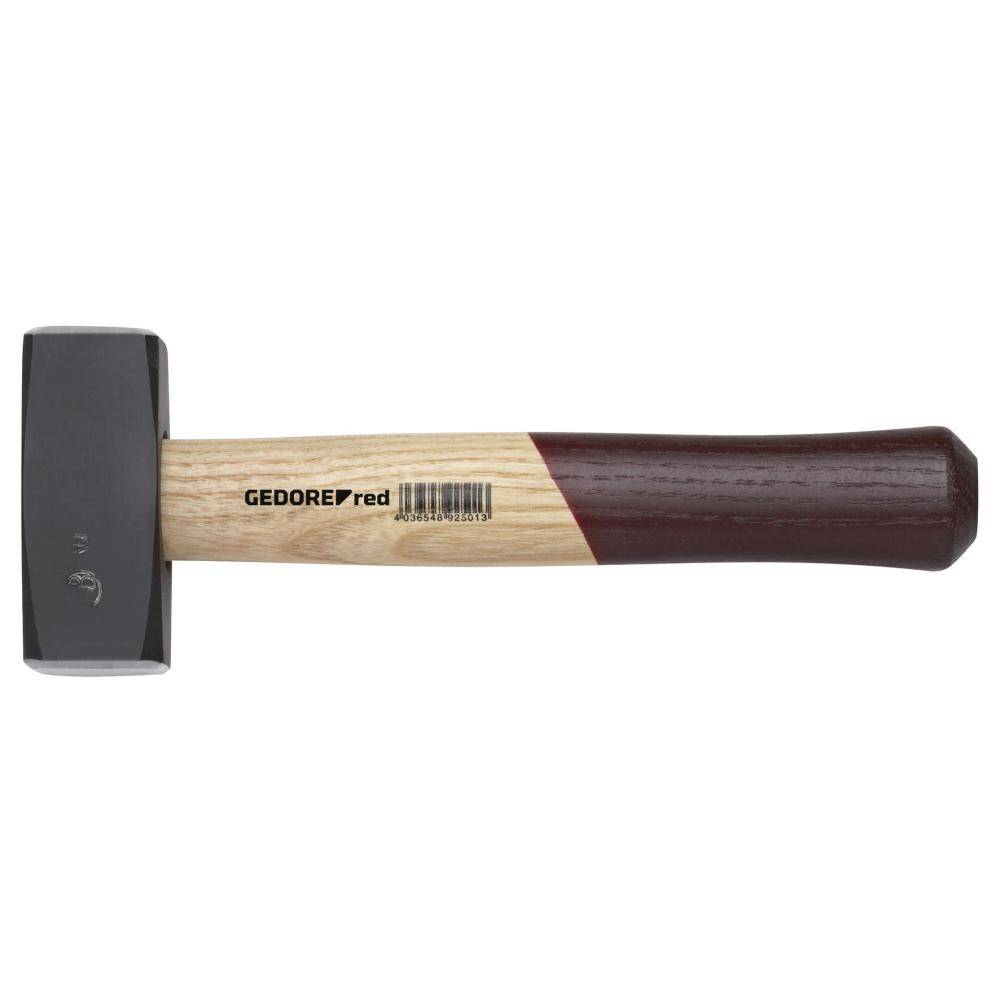 Gedore Red Club hammer 1500g 280mm long with ash handle