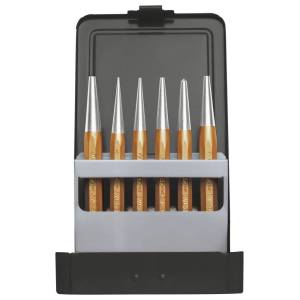 Gedore Red Drift punch set 1-10mm and centre punch 6 pcs
