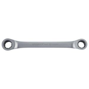 Gedore Red Double ring ended ratchet spanner 10x11mm