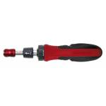Gedore Red 1/4" Ratchet screwdriver with telescopic shaft